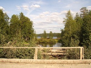 На дороге Онега - Северодвинск