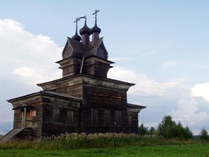 Деревянная церковь в Пермогорье